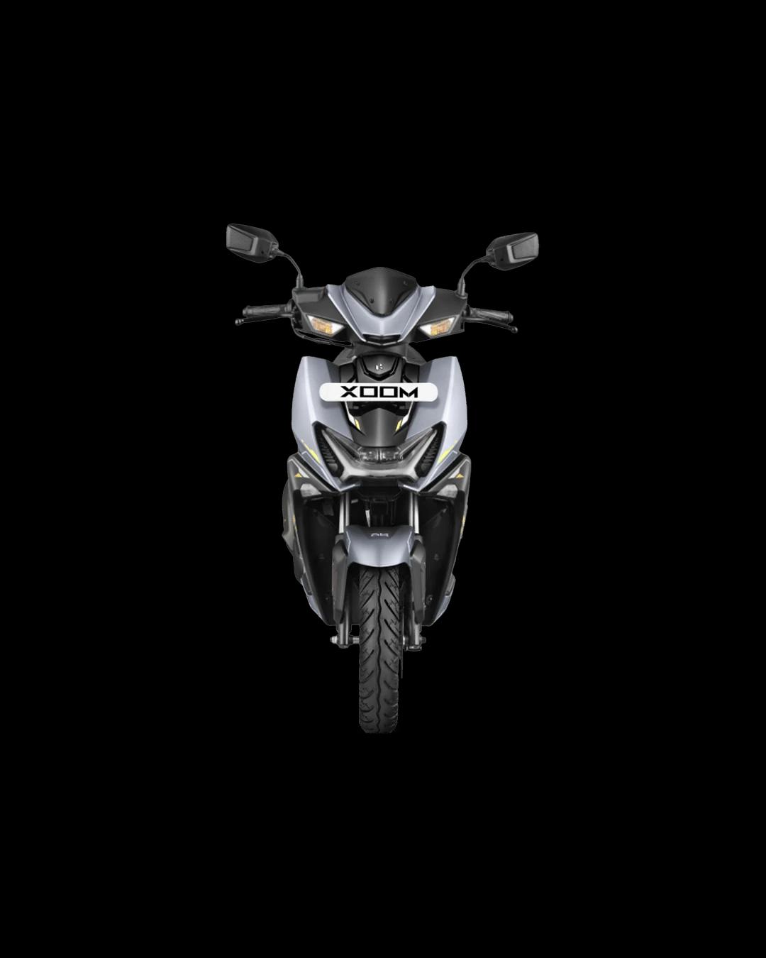 Hero Xoom 110 Combat Edition Matt Shadow Grey-1