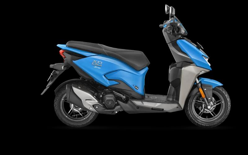 Hero Xoom 110 VX FI BS6 Polestar Blue