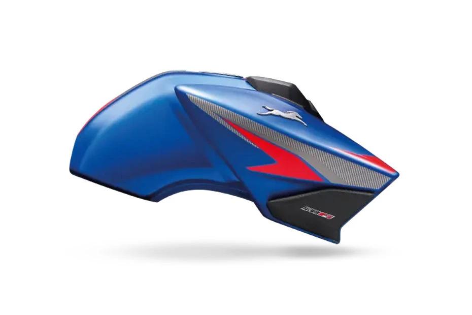 TVS Apache RTR 160 2V Refresh Matte Blue-1