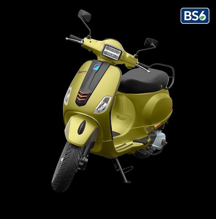 Vespa S 125 OBD II Stage B BS6 Olive Green