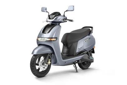TVS iQube 3.0 Titanium Grey