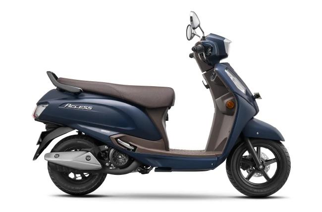 Suzuki Access 125 FI Metallic Mat Stellar Blue-3