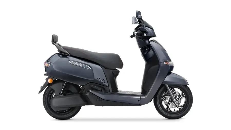 TVS iQube S 3.5 kWh Mercury Grey