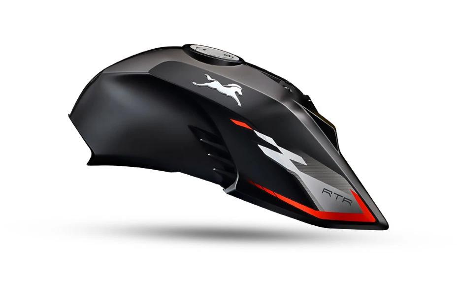 TVS Apache 160 4V USD Matte Black-1