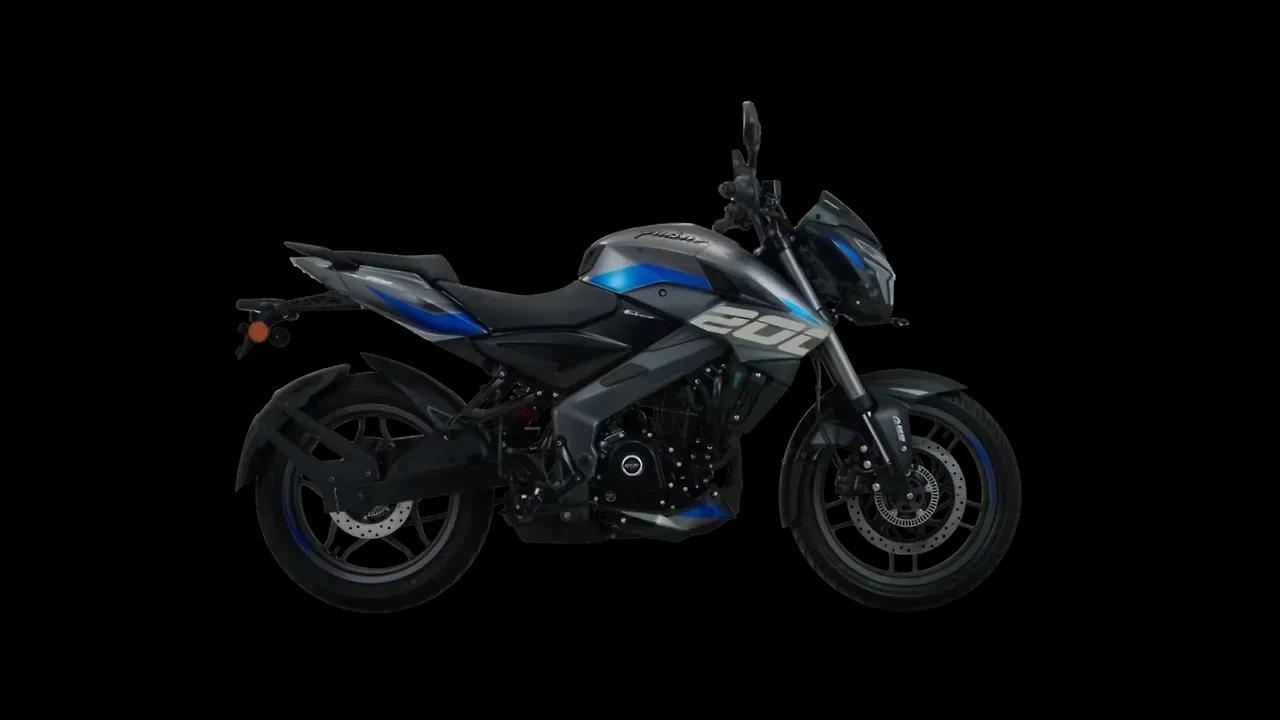 Bajaj Pulsar NS200 FI Dual Channel ABS BS6 Pewter Grey Blue