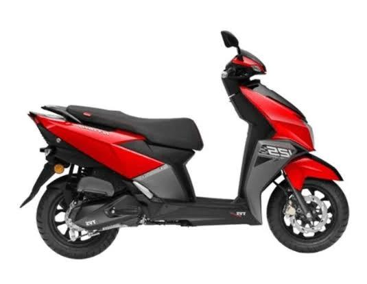 TVS Ntorq 125 RTFI BS6 Red-1
