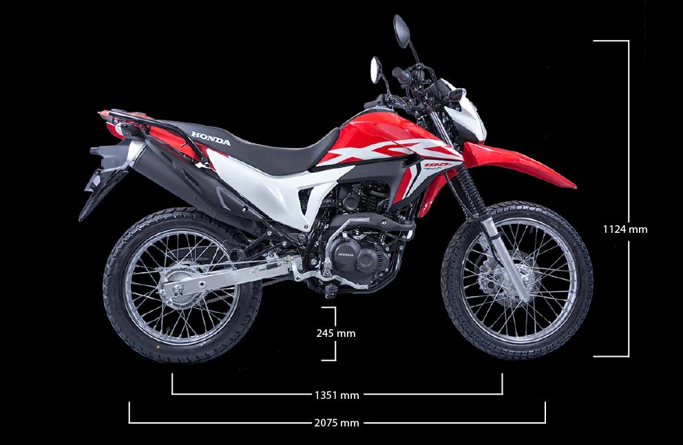 Honda XR 190 LS Red-3