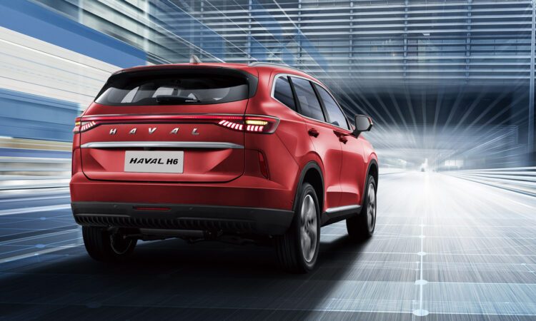 HAVAL H6 BACK VIEW