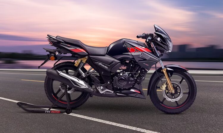 TVS Apache RTR 180 Right View
