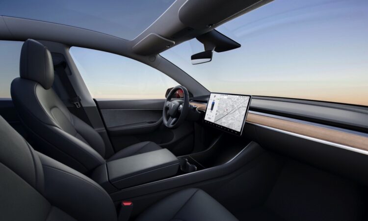 Tesla Model Y Interior Black