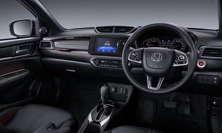 Honda WR-V Dashboard