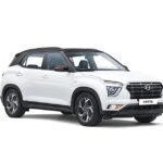 Hyundai Creta Atlas White With Abyss Black